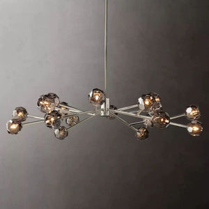 Crysball Glass Round Chandelier 60" - view 9