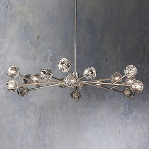 Crysball Glass Round Chandelier 60" - view 5