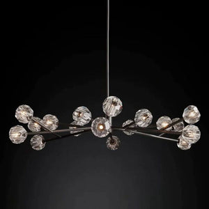 Crysball Glass Round Chandelier 60" - view 13