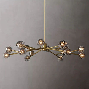 Crysball Glass Round Chandelier 60" - view 7