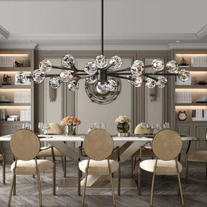 Crysball Glass Round Chandelier 72" - view 7