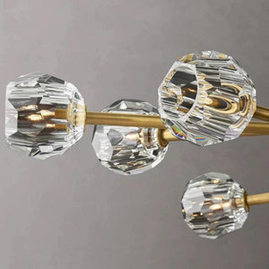 Crysball Glass Round Chandelier 72" - view 11