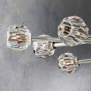 Crysball Glass Round Chandelier 72" - view 13
