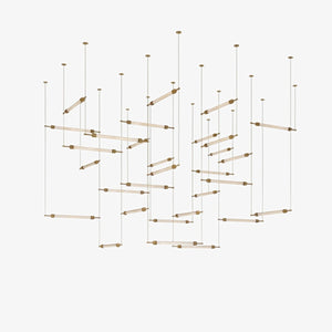 Crystal Grid Customize Chandelier - view 34