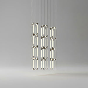 Crystal Grid Customize Chandelier - view 31