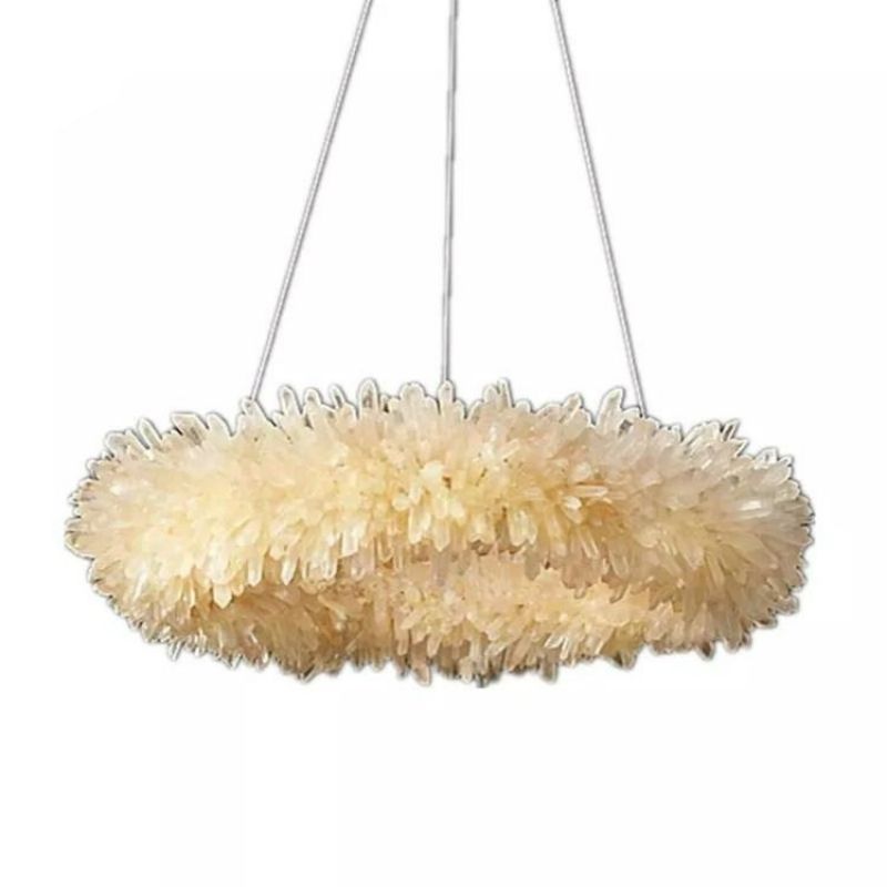 Vosa Crystal Halo Chandelier - view 2