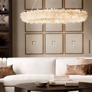 Vosa Crystal Halo Chandelier - view 5