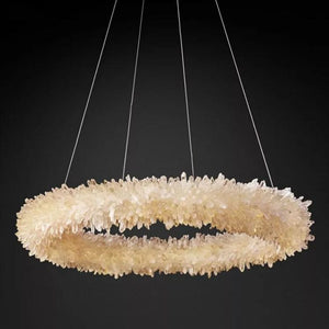 Vosa Crystal Halo Chandelier