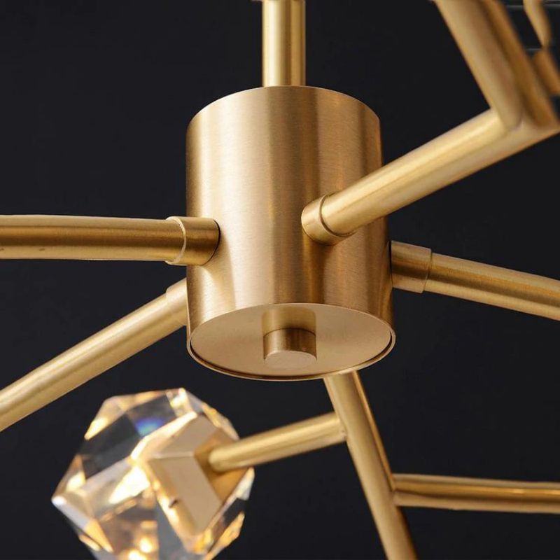 Nicole Crystal Modern Chandelier - view 11