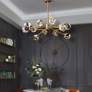 Nicole Crystal Modern Chandelier - view 3