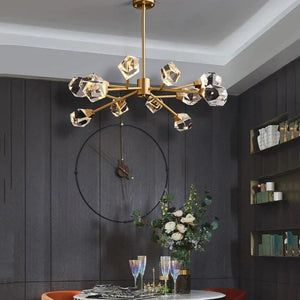 Prism Crystal Modern Chandelier - view 2