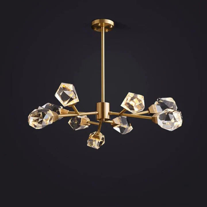 Prism Crystal Modern Chandelier - view 3