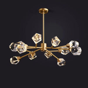 Prism Crystal Modern Chandelier - view 4
