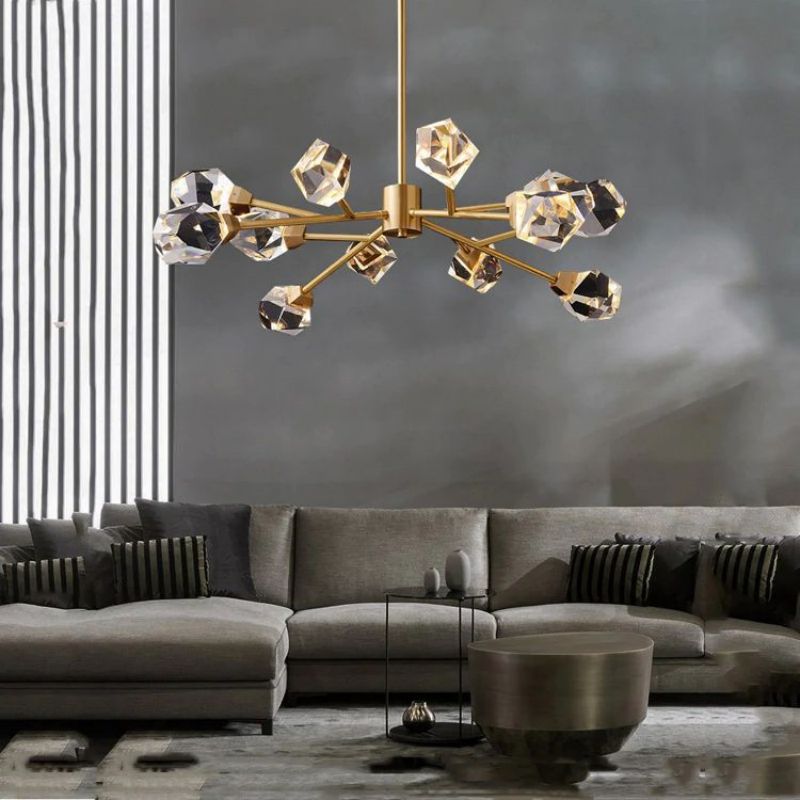 Nicole Crystal Modern Chandelier - view 8