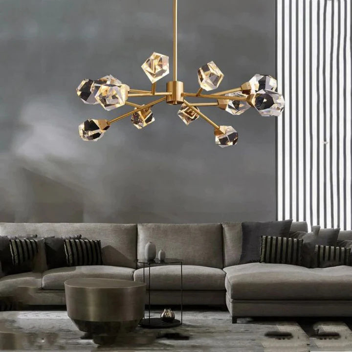 Prism Crystal Modern Chandelier - view 6