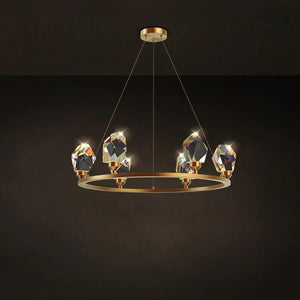 Nicole Crystal Round Chandelier
