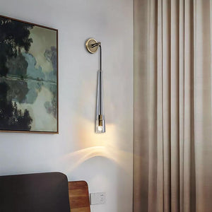 Abner Crystal Small Wall Sconce, chandelier