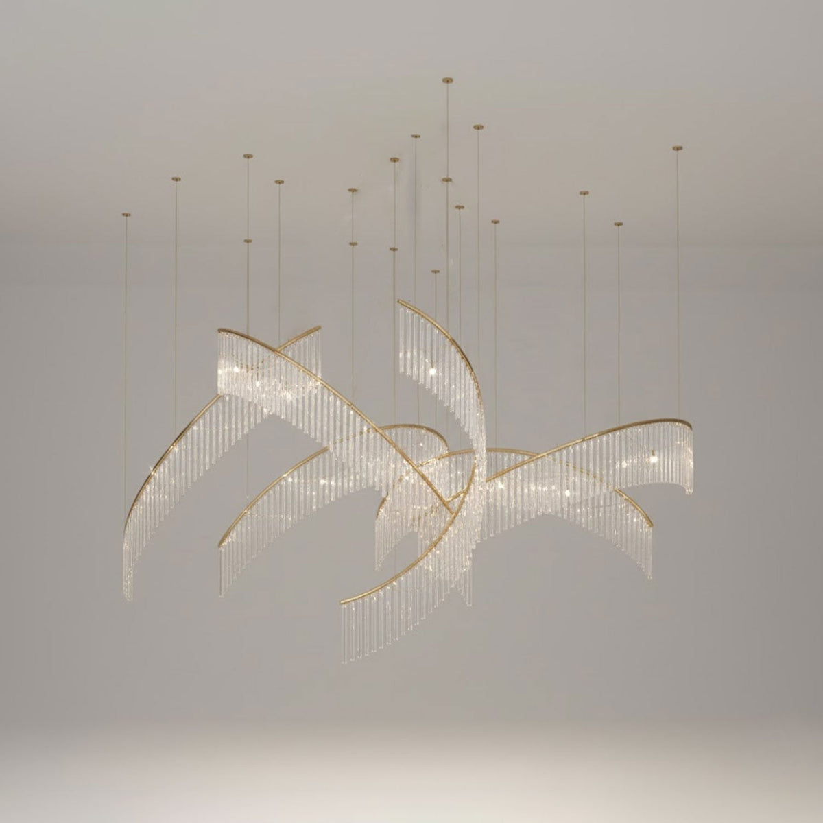 Crystal Spin Customize Chandelier - view 33