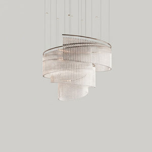 Rivella Cascade Fringe Crystal Chandelier - view 30