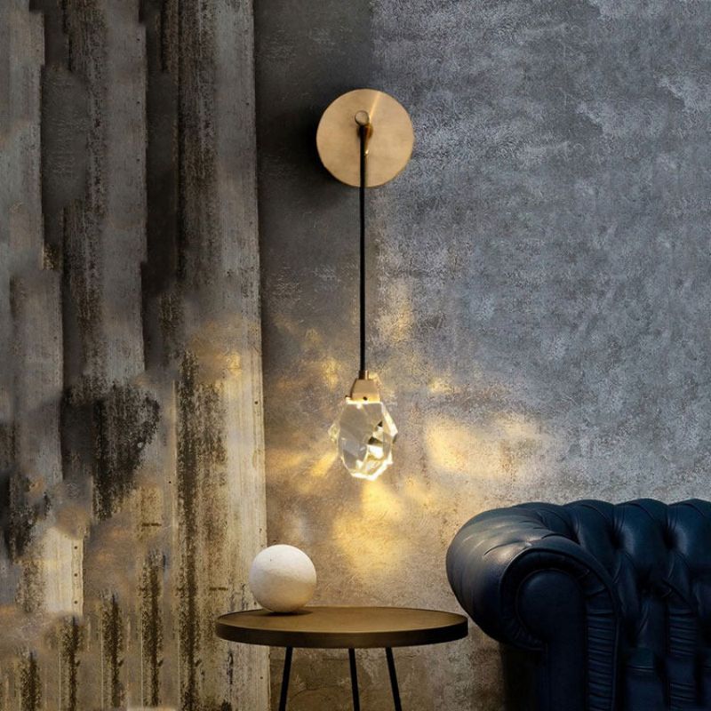 Nicole Crystal Wall Sconce Cord, chandelier - view 2