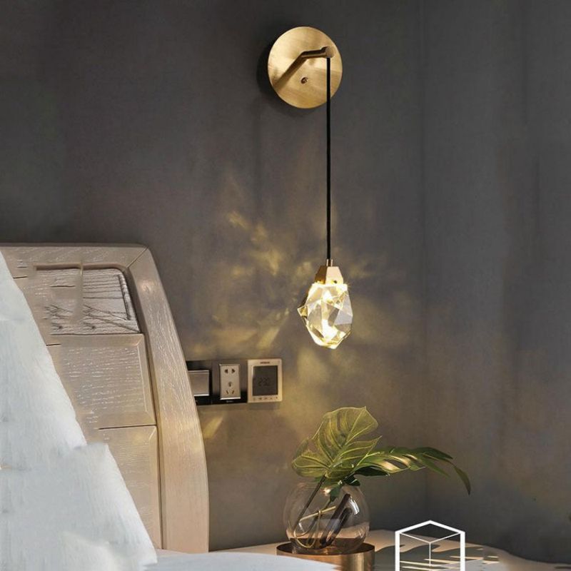 Nicole Crystal Wall Sconce Cord, chandelier - view 4