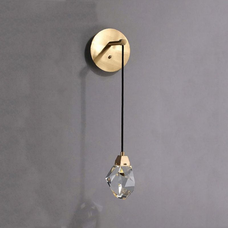 Nicole Crystal Wall Sconce Cord, chandelier - view 5