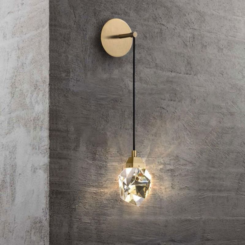 Nicole Crystal Wall Sconce Cord, chandelier - view 6