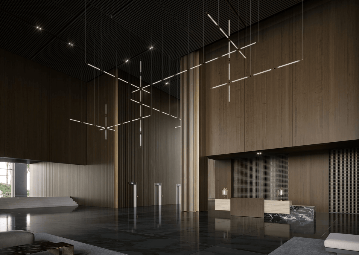 Crystal Grid Customize Chandelier - view 8