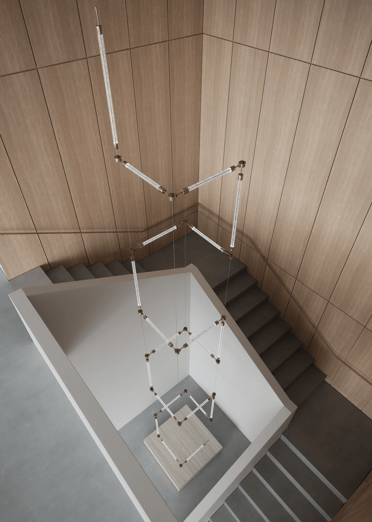 Crystal Grid Customize Chandelier - view 15