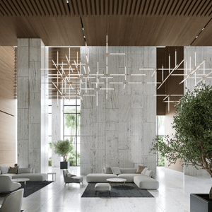 Crystal Grid Customize Chandelier - view 5