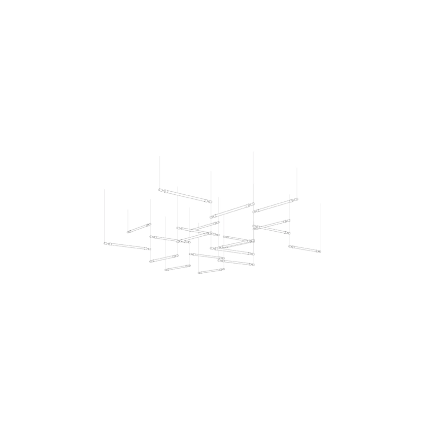 Crystal Grid Customize Chandelier - view 25