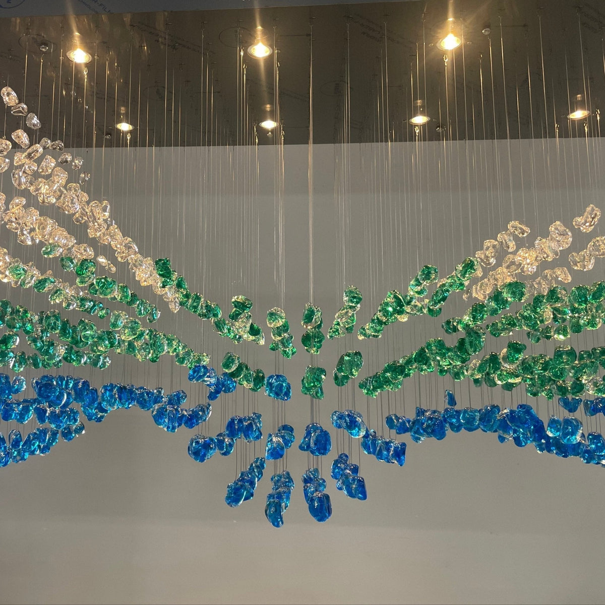Crystal Stone Crystal Spiral Chandelier - view 64