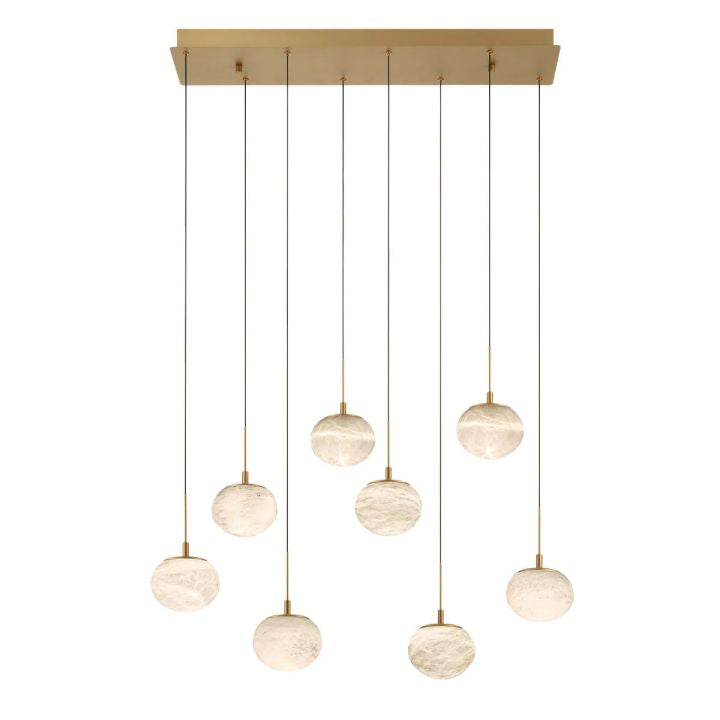Alabaster Codri Linear LED Chandelier - view 5