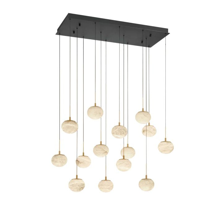 Alabaster Codri Linear LED Chandelier - view 10