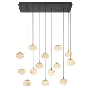Alabaster Codri Linear LED Chandelier - view 9
