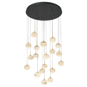Alabaster Codri Round LED Chandelier - view 4