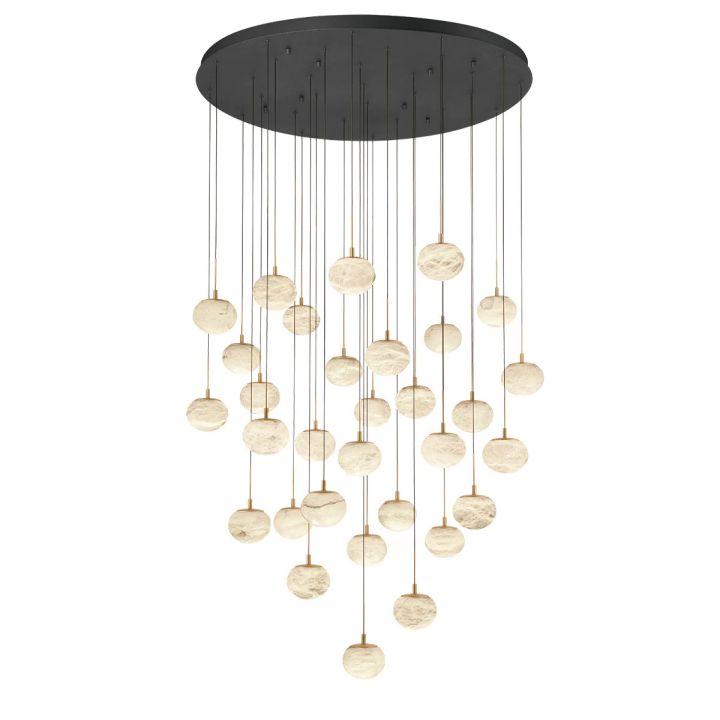 Alabaster Codri Round LED Chandelier - view 6