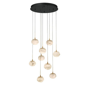 Alabaster Codri Round LED Chandelier - view 2
