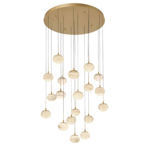 Alabaster Codri Round LED Chandelier - view 3