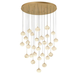 Alabaster Codri Round LED Chandelier - view 5