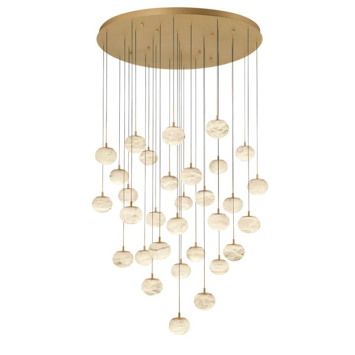 Alabaster Codri Round LED Chandelier - view 5