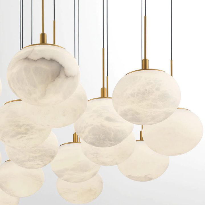 Alabaster Codri Round LED Chandelier - view 7