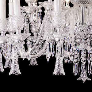18 lights crystal bell chandelier - view 3