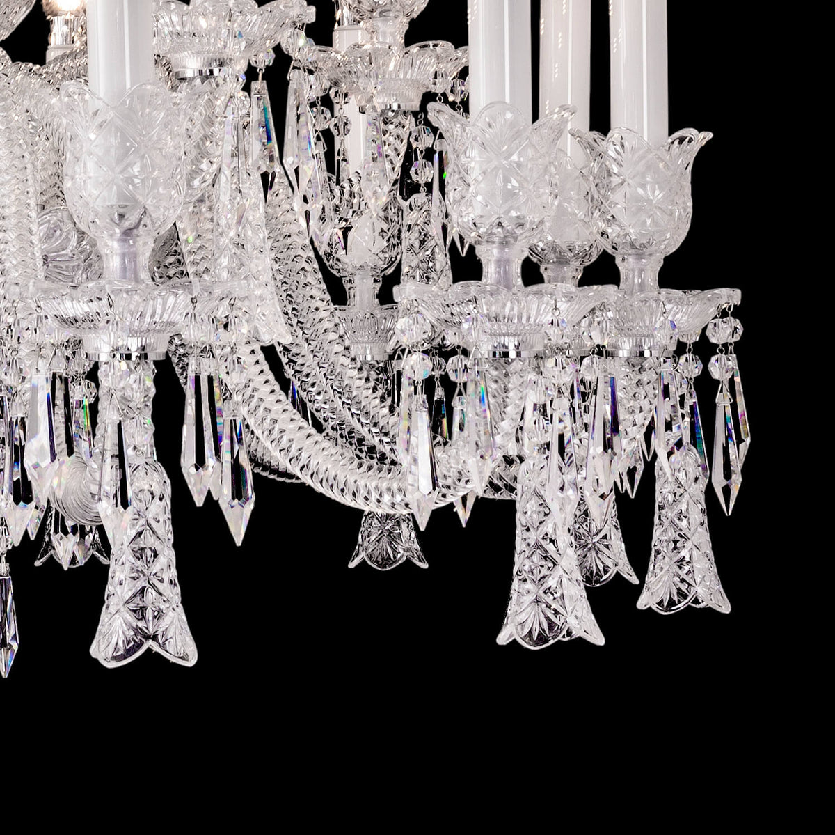 18 lights crystal bell chandelier - view 4