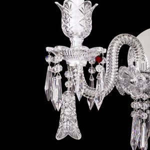 Bakala Crystal Wall Sconce With Bell, chandelier - view 2