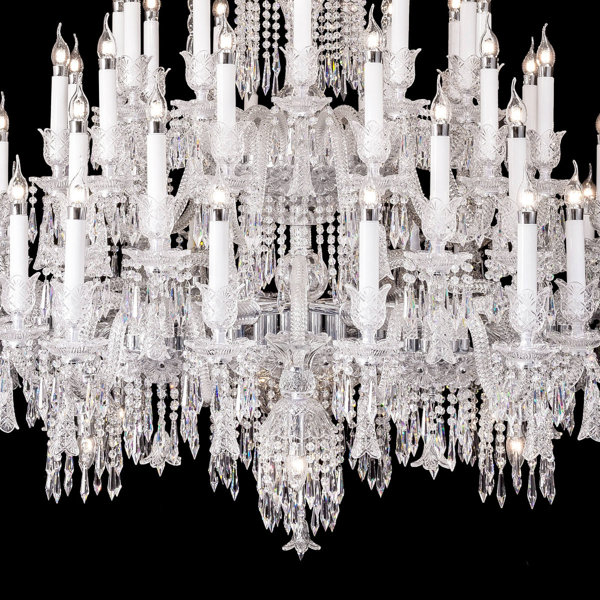 73 lights bell crystsal chandelier, K9 crystal - view 3