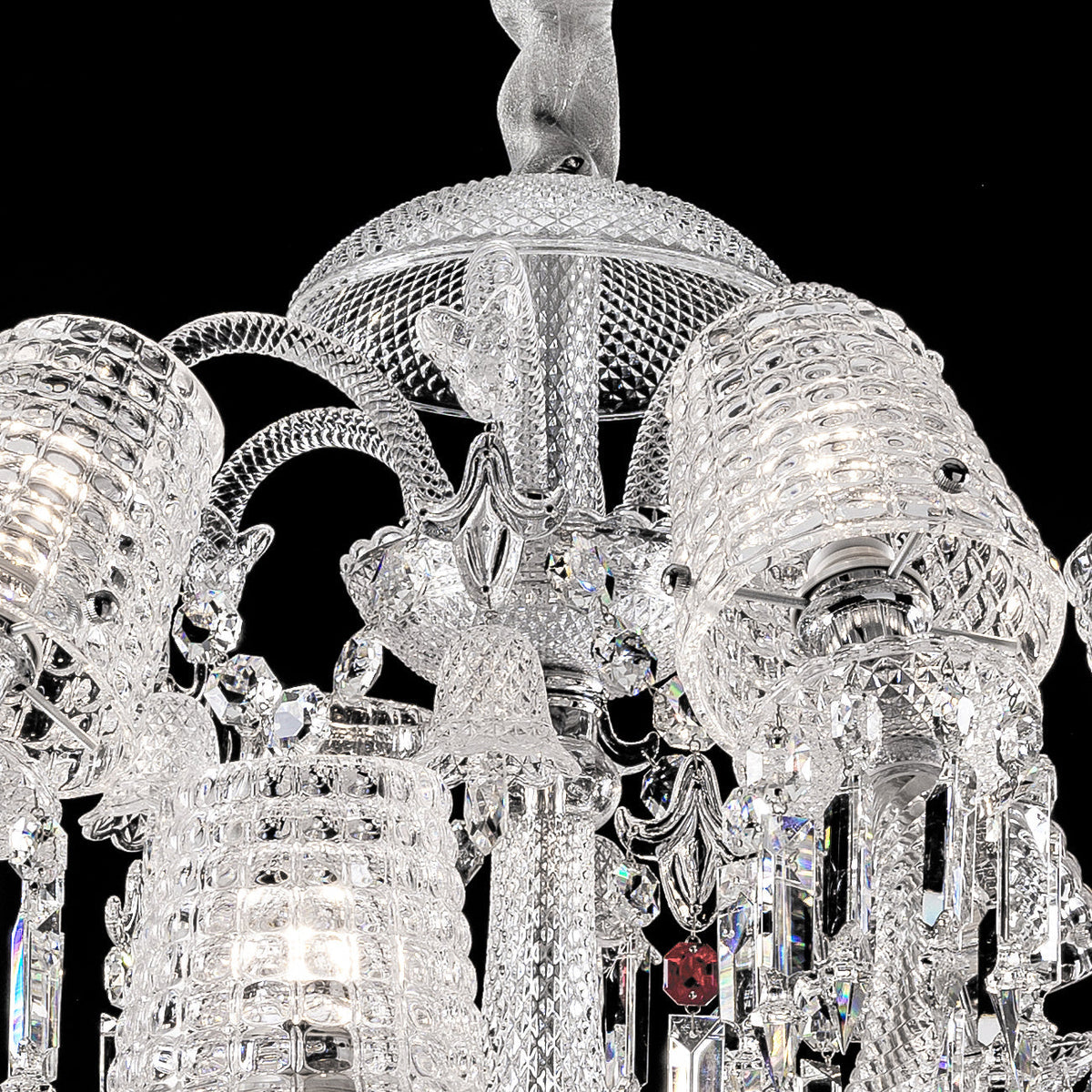 18 lights LE ROI SOLEIL CHANDELIER, crystal - view 3