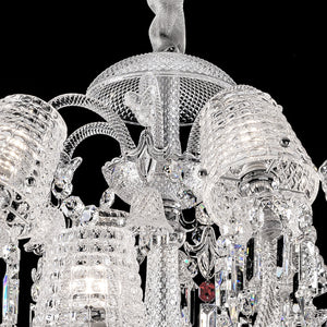 18 lights LE ROI SOLEIL CHANDELIER, crystal - view 3