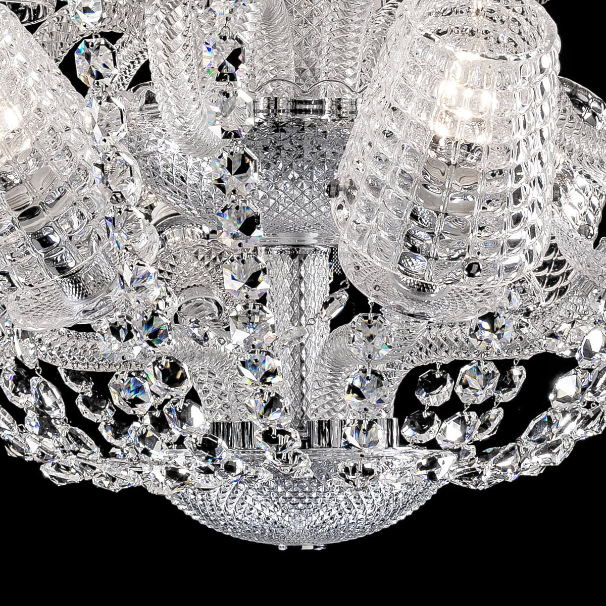 24 lights LE ROI SOLEIL CHANDELIER, crystal - view 5