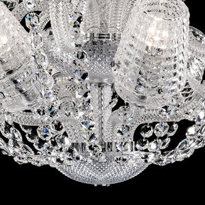 18 lights LE ROI SOLEIL CHANDELIER, crystal - view 4